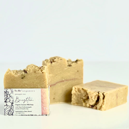 Brighten Pineapple Rose Luxury Soap Bar