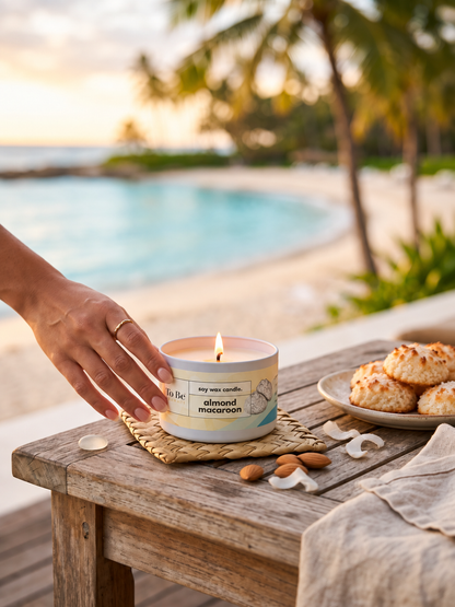 Almond Macaroon Soy Wax Candle