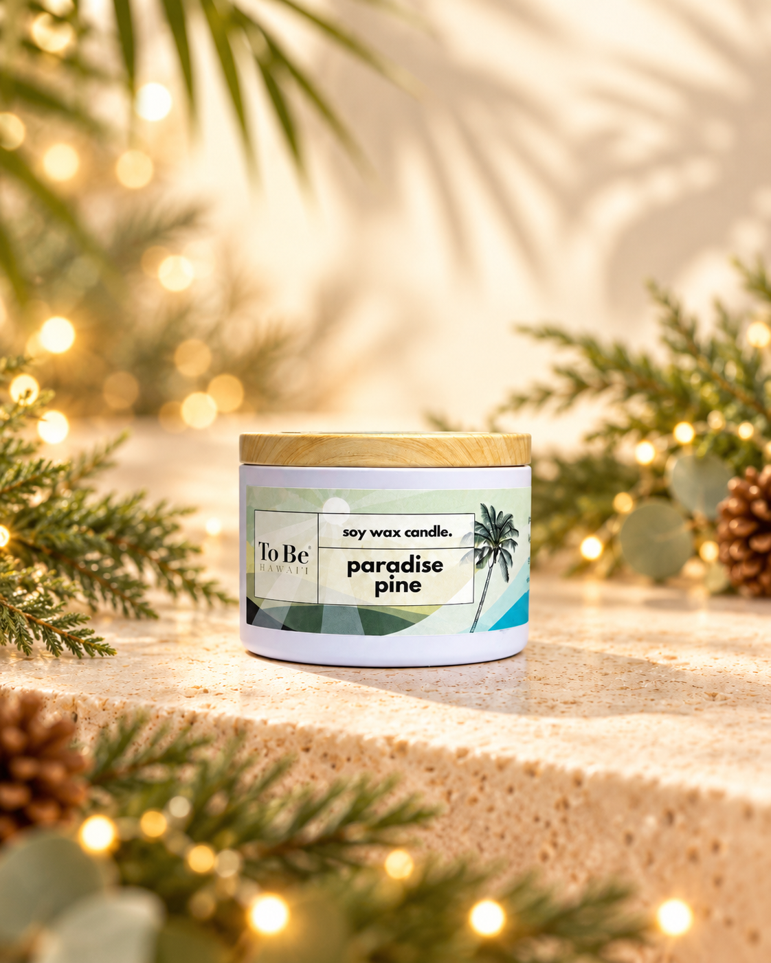 Paradise Pine Soy Wax Candle