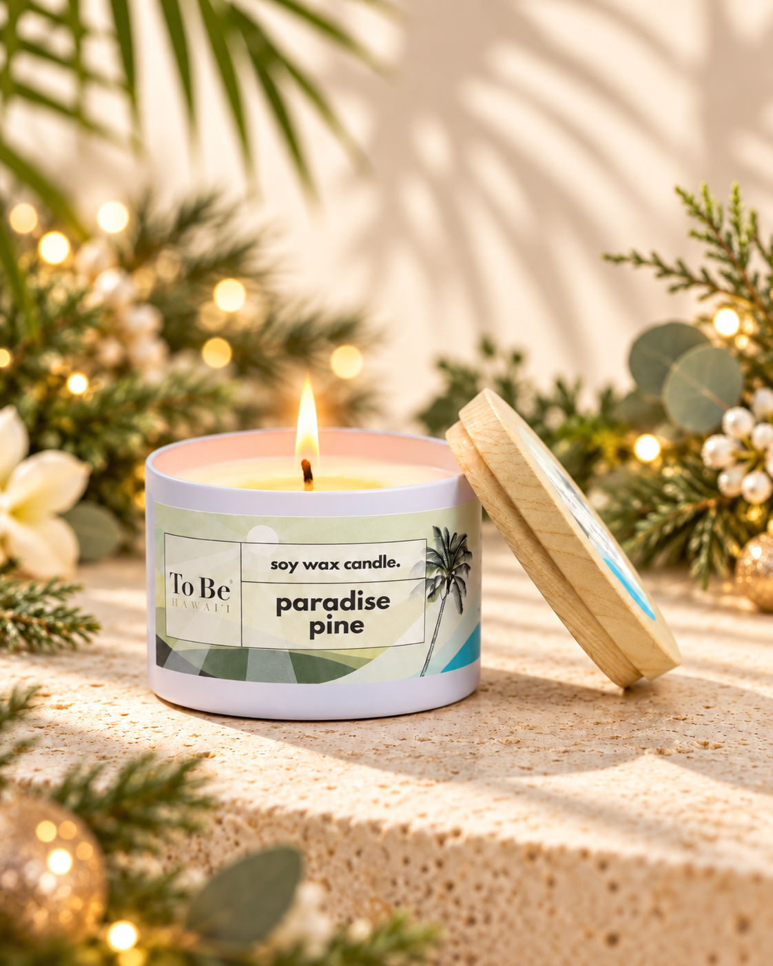 Paradise Pine Soy Wax Candle