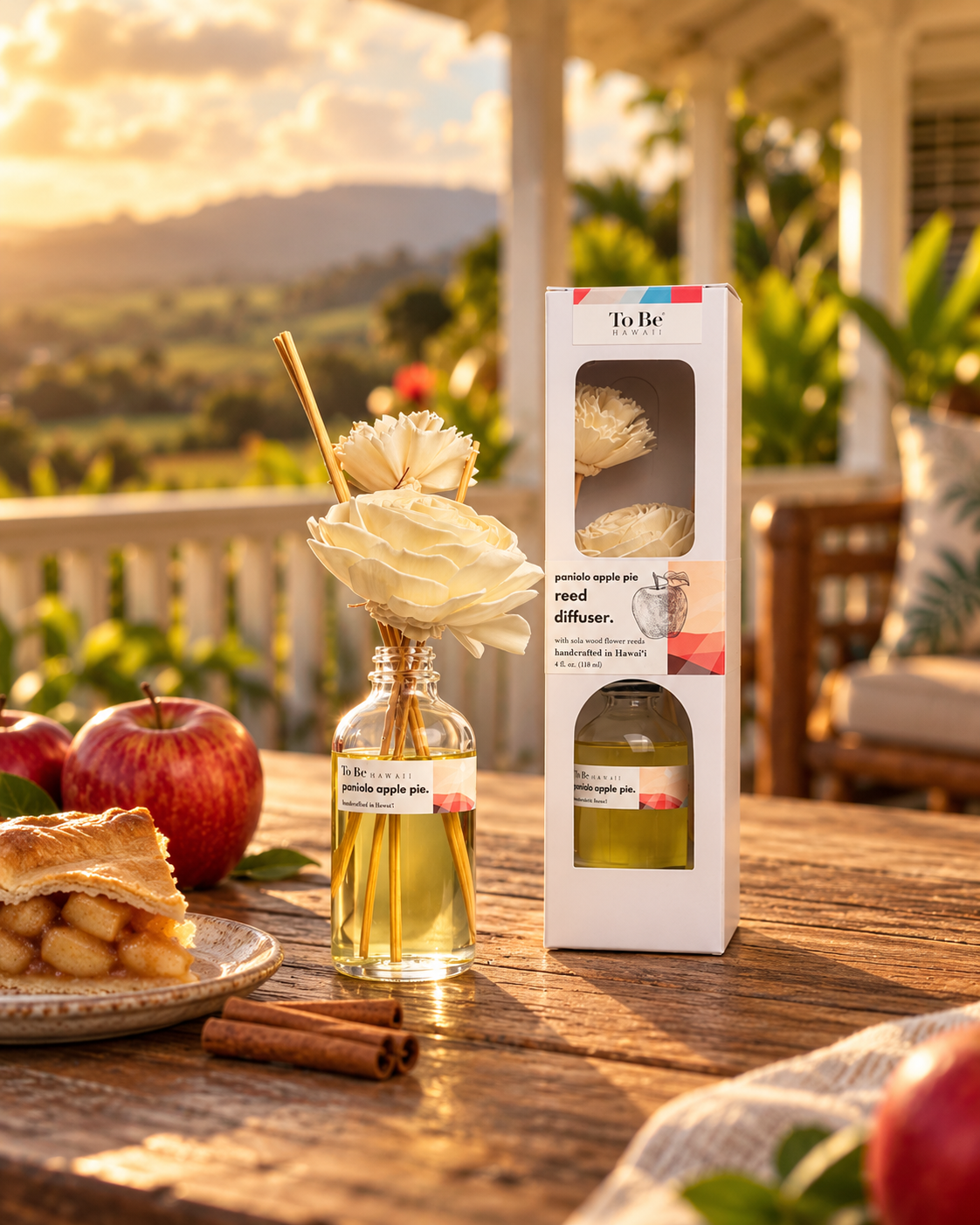 Paniolo Apple Pie Reed Diffuser