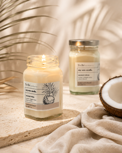 Coconut Crème Soy Wax Candles
