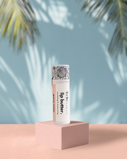 guava nectar lip butter.