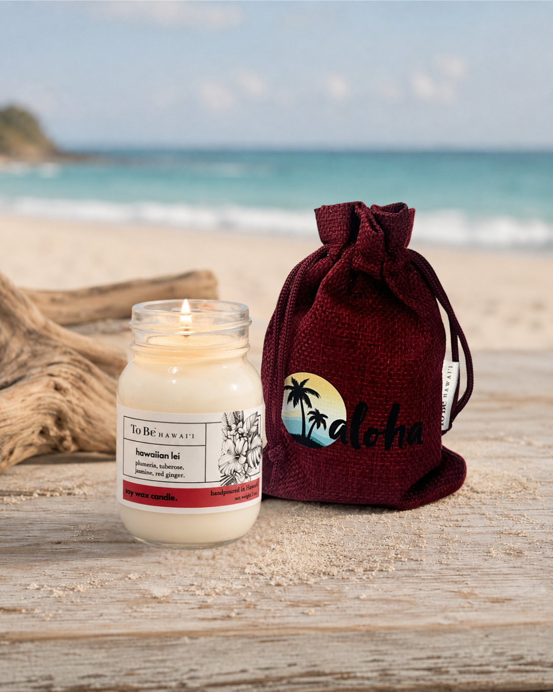 Hawaiian Lei Soy Wax Candles