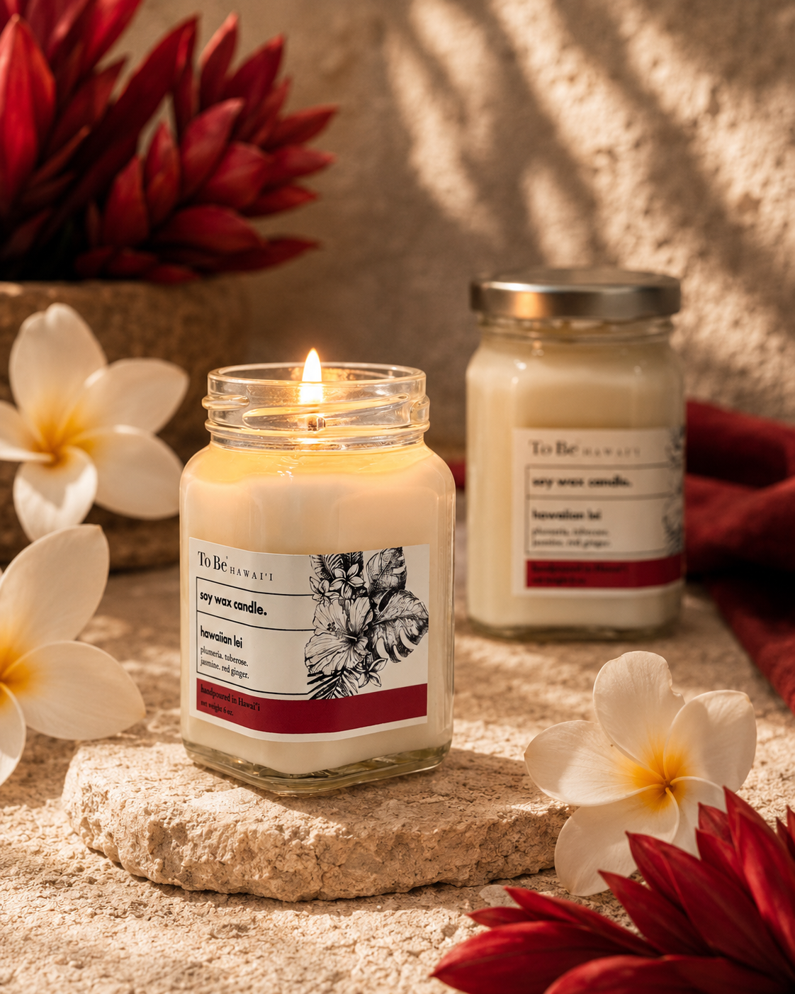 Hawaiian Lei Soy Wax Candles