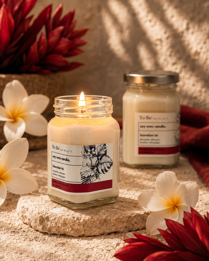 Hawaiian Lei Soy Wax Candles