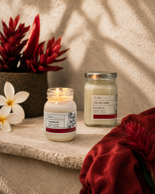 Hawaiian Lei Soy Wax Candles