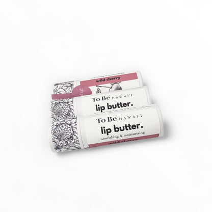 wild cherry lip butter.