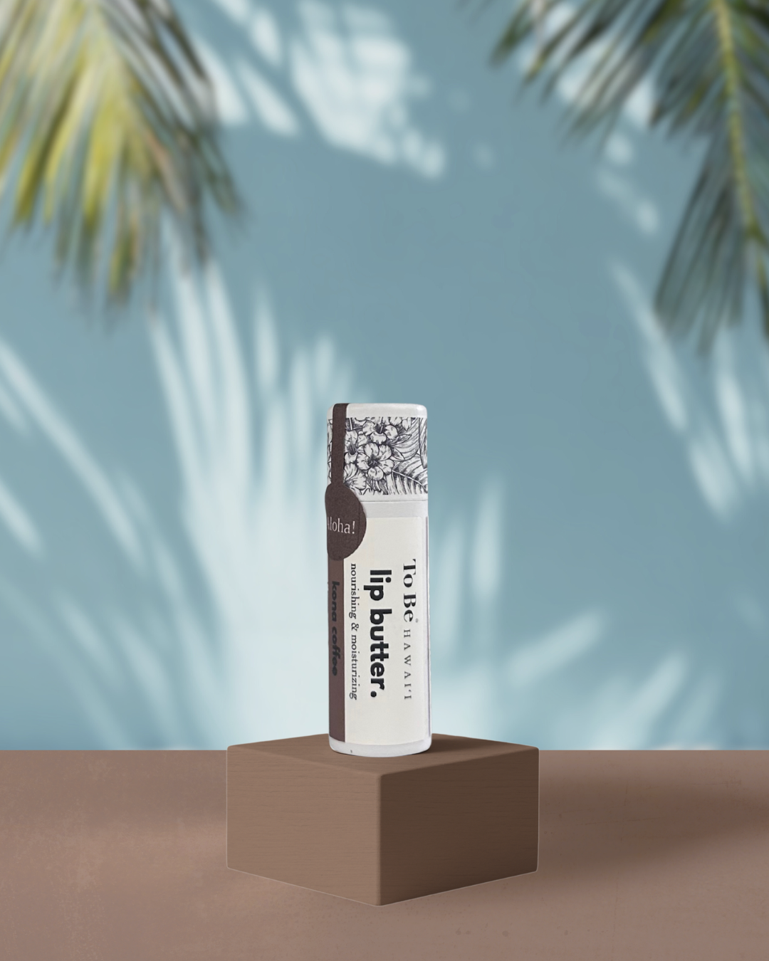 kona coffee lip butter.