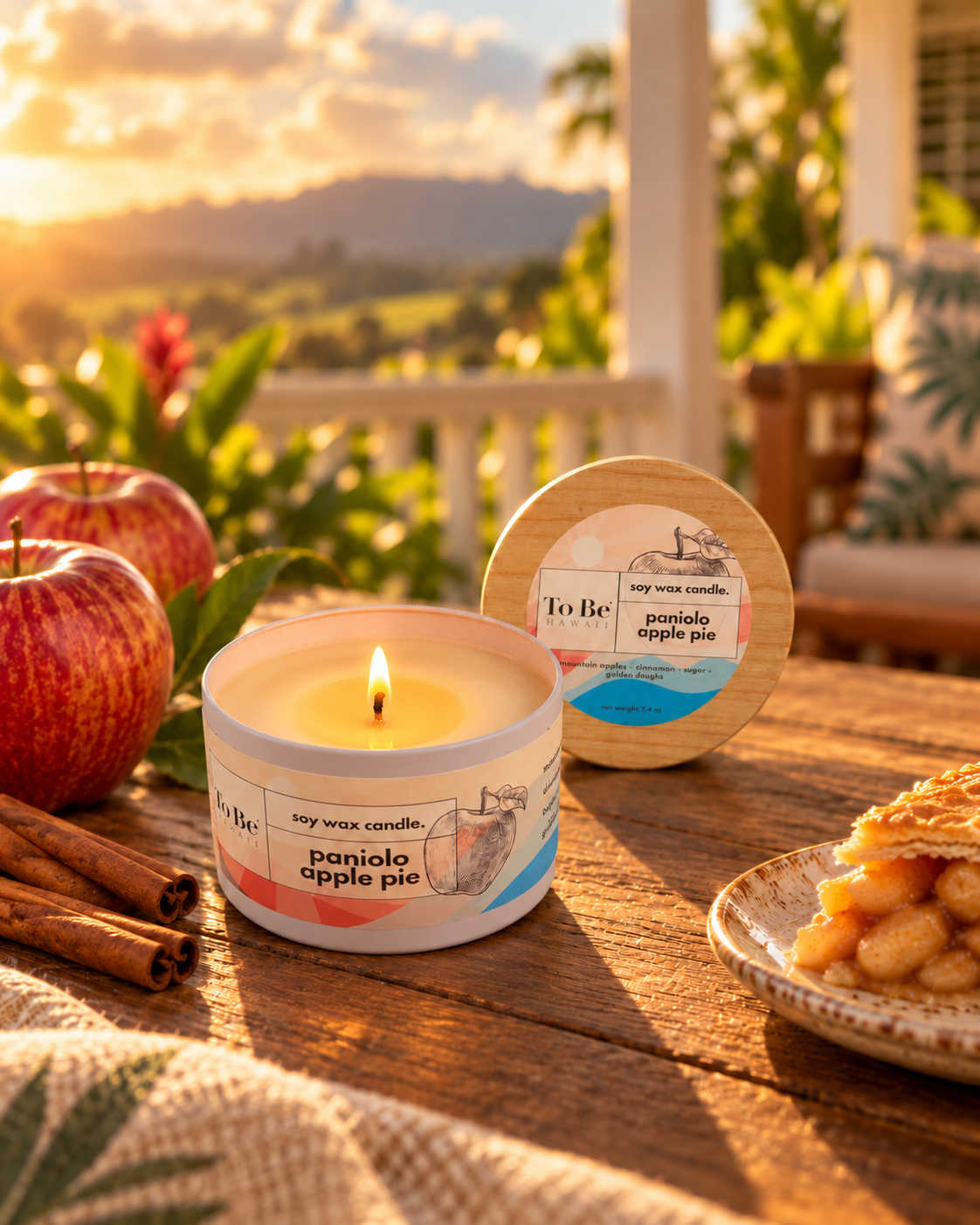 Paniolo Apple Pie Soy Candle