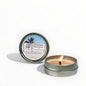 summer sunset soy wax candle.