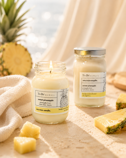 Sweet Pineapple Soy Wax Candles