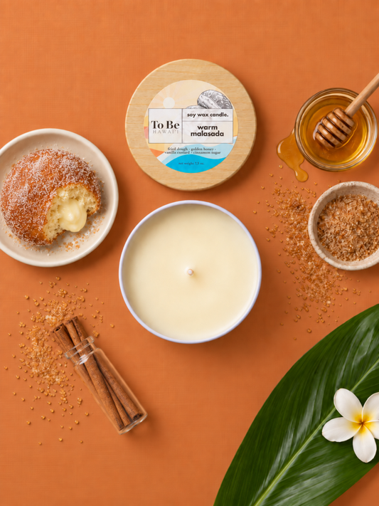 Warm Malasada Soy Wax Candle