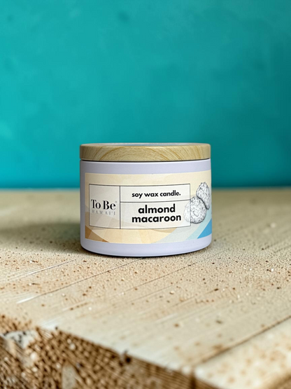 Almond Macaroon Soy Wax Candle