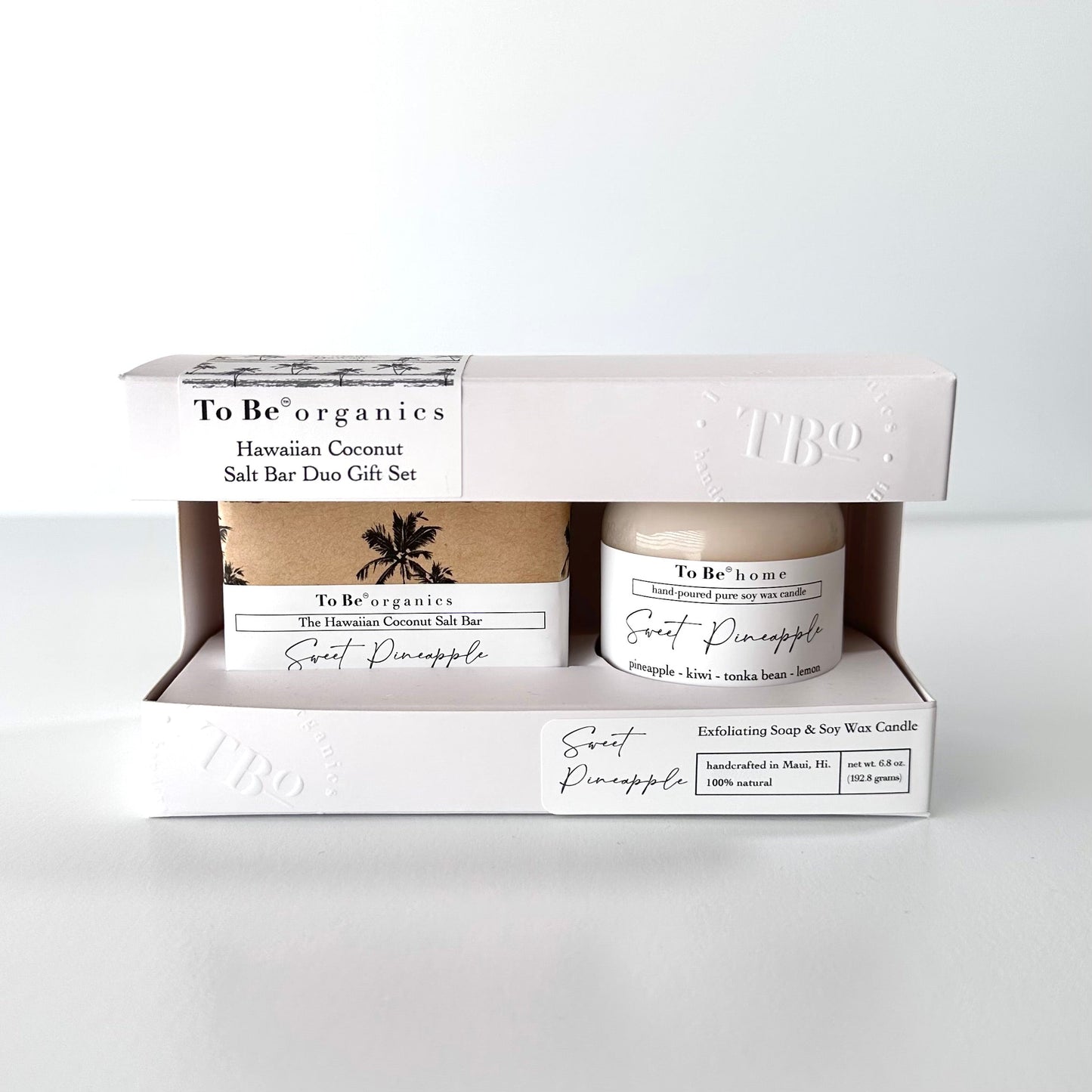 The Hawaiian Coconut Salt Bar Box Duo